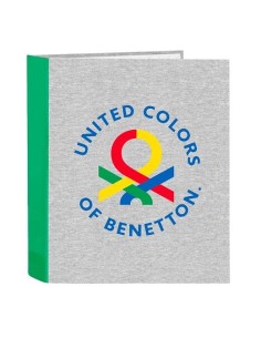 SAFTA CARPETA DE ANILLAS 4X35MM FOLIO LOMO ANCHO BENETTON POP