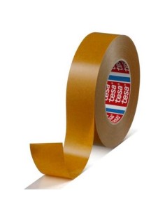 TESA CINTA ADHESIVA DOBLE CARA DE FIBRA SIN TEJER 50MX19MM TRANSPARENTE - Pack de 64 unidades