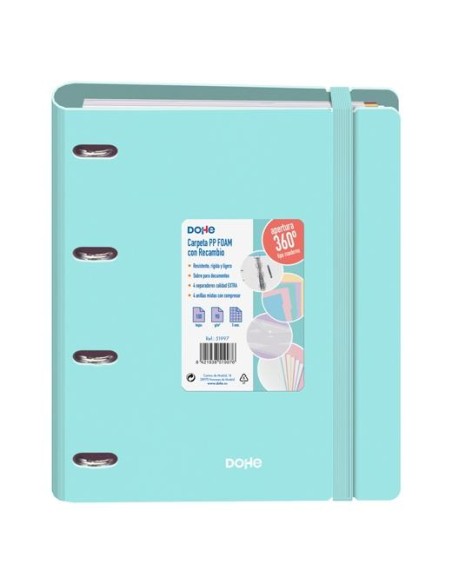 CARPEBLOC DOHE SERENITY A4 POLY VERDE