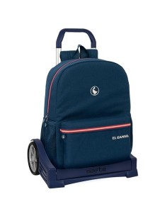 SAFTA MOCHILA 754+CARRO EVOLUTION EL GANSO CLASSIC 19,25L AZUL