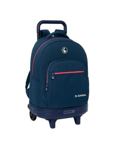 SAFTA MOCHILA GRANDE C/RUEDAS COMPACT EXTRAIBLE EL GANSO CLASSIC