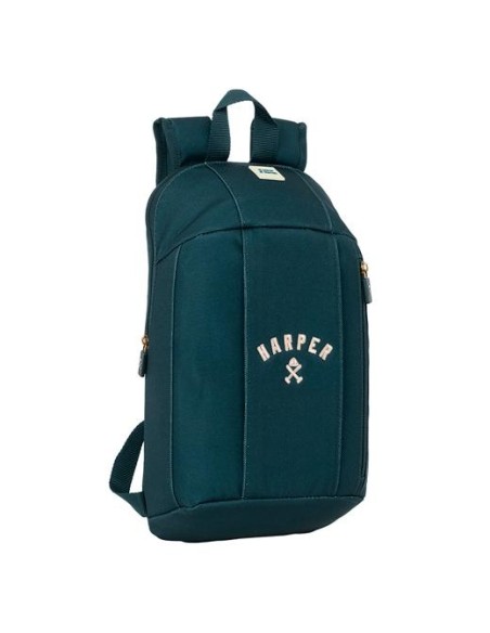 SAFTA MINI MOCHILA CREMALLERA VERTICAL HARPER & NEYER