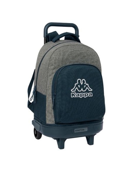 SAFTA MOCHILA GRANDE C/RUEDAS COMPACT EXTRAIBLE KAPPA DARK NAVY