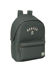 SAFTA MOCHILA DOBLE PARA PORTATIL 15,6+USB HARPER & NEYER GREY