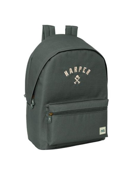 SAFTA MOCHILA DOBLE PARA PORTATIL 15,6+USB HARPER & NEYER GREY