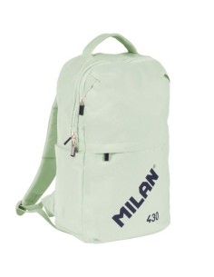 MILAN MOCHILA URBANA COMPACTA CON CIERRE DE SEGURIDAD 15L COLECCIÓN 430 SINCE 1918 VERDE