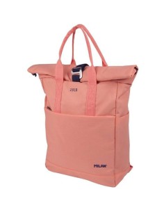 MILAN MOCHILA URBANA C/CIERRE SUPERIOR ENRROLLABLE 10L SERIE 1918 ROSA