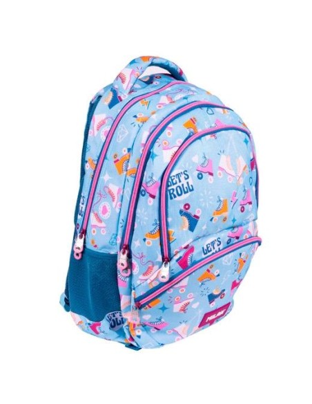 MILAN MOCHILA ESCOLAR 4 CREMALLERAS 25L SERIE ESPECIAL ROLLER 2
