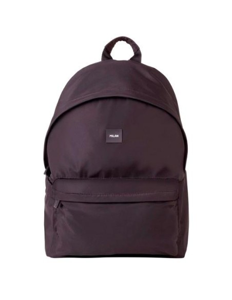 MILAN MOCHILA ESCOLAR CLÁSICA 2 CREMALLERAS 22L SERIE SHADOW NEGRO