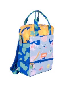 MILAN MOCHILA INFANTIL CON COMPARTIMENTO ISOTÉRMICO 9,5L SERIE ESPECIAL BLUE ODYSSEY
