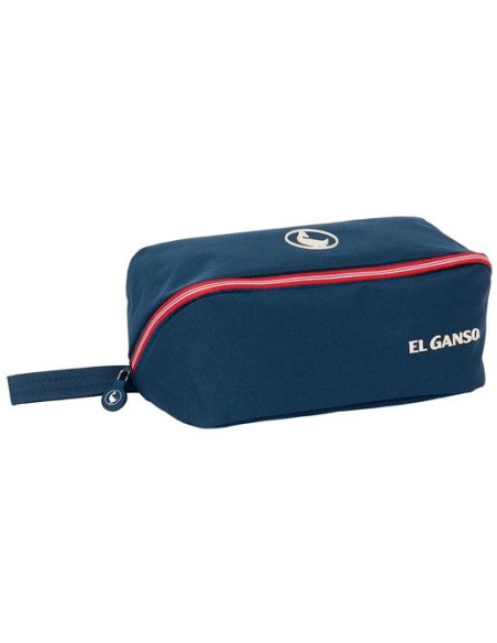 SAFTA PORTATODO CUADRADO GRANDE EL GANSO CLASSIC 2,2L AZUL