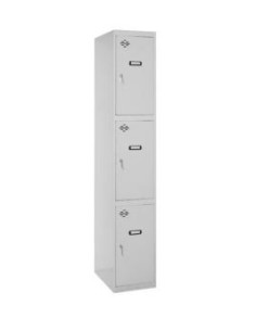 SIMONRACK CASILLERO METÁLICO SIMONLOCKER 3P MONOBLOQUE 1/3 1800X300X500 GRIS