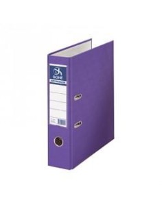 DOHE ARCHIVADOR PALANCA A-4 LOMO ANCHO RADO MORADO -12U-