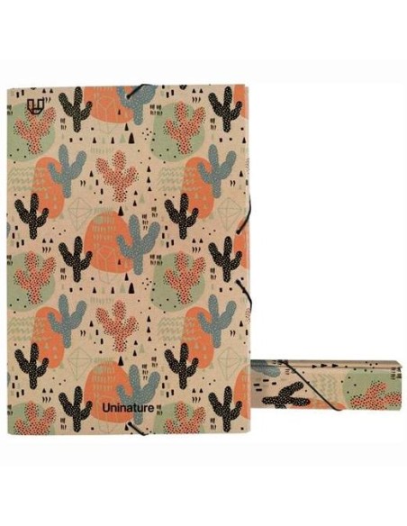 GRAFOPLÁS CAJA DE PROYECTOS 5CM FORRADA UNINATURE CACTUS