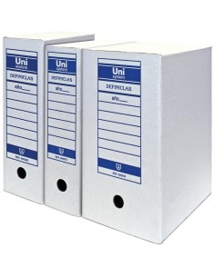 UNISYSTEM DEFINICLAS ARCHIVO DEFINITIVO CARTON FOLIO DOBLE -50U-
