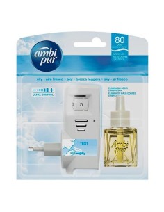 AMBIPUR AMBIENTADOR ELÉCTRICO DIFUSOR + RECAMBIO AIRE FRESCO 21,5ML