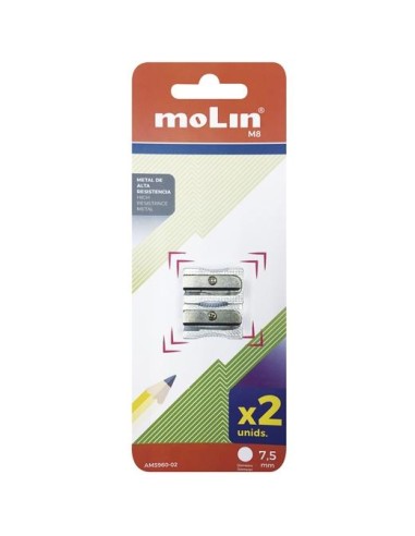 MOLIN AFILALÁPICES 1 AGUJERO BLISTER 2 METAL