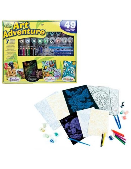 ROYAL LANGNICKEL JUEGO DE ARTE ADVENTURE SUPER VALUE 7 PROYECTOS
