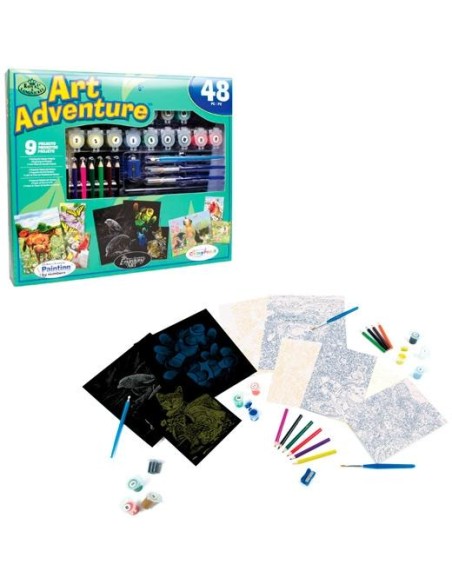 ROYAL LANGNICKEL JUEGO DE ARTE ADVENTURE SUPER VALUE 9 PROYECTOS