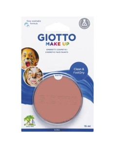 GIOTTO PINTURA FACIAL INDIVIDUAL UNISEX PARA NIÑOS 15ML NARANJA -BLISTER-