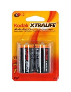 KODAK PILAS EXTRALIFE ALCALINAS C - LR14 - PACK 2 UDS