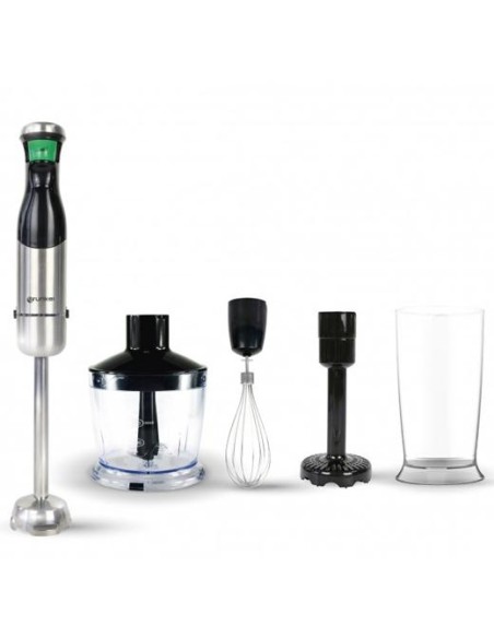 GRUNKEL BATIDORA DE GATILLO CON SET DE ACCESORIOS CON INDICADORES LED