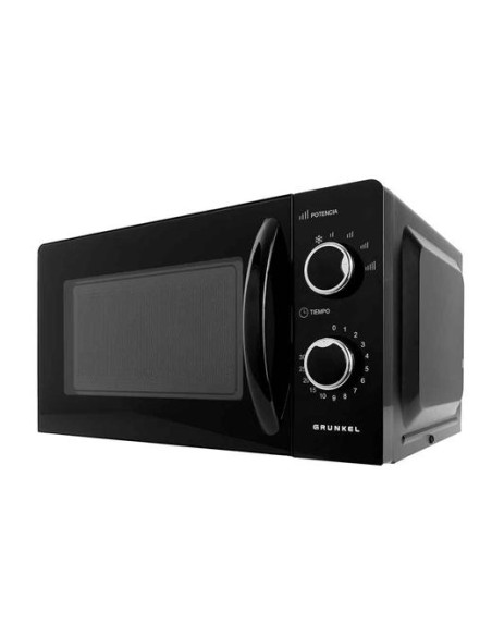 GRUNKEL MICROONDAS SIN GRILL 700W 20L NEGRO