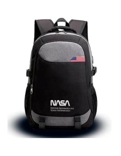 MOCHILA NASA TRAVEL NEGRA
