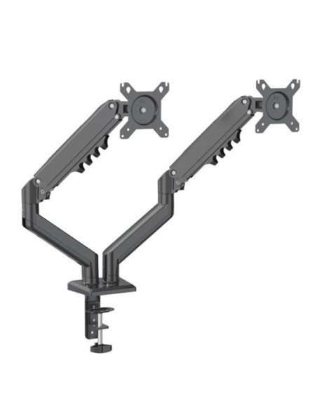 SOPORTE 2 BRAZOS NEGRO