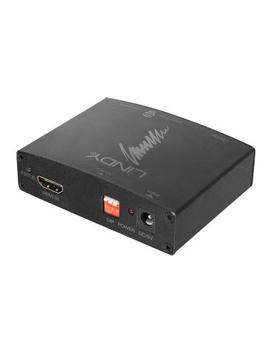 38167 convertidor de audio Negro