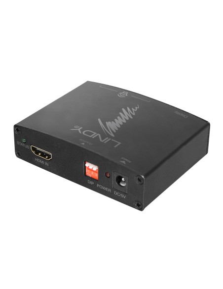 38167 convertidor de audio Negro