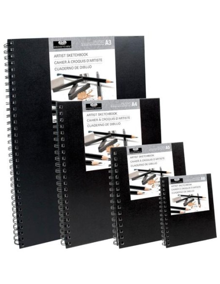 ROYAL LANGNICKEL CUADERNO DE BOCETOS A3 ESPIRAL TAPA DURA