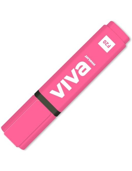 MOLIN MARCADOR FLUORESCENTE VIVA FUCSIA - Pack de 10 unidades