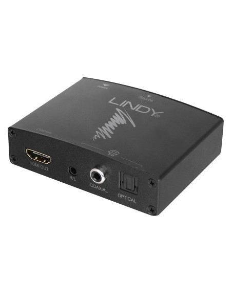38167 convertidor de audio Negro