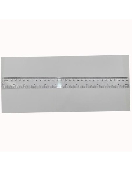 MOLIN REGLA ESCOLAR 30CM TRANSPARENTE