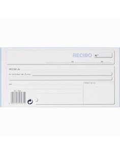 TALONARIO RECIBOS TERCIO DE FOLIO TRIPLICADO AUTOCOPIA