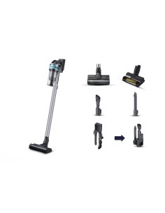 VS20B75AGR1 Aspiradora escoba 2 en 1 Batería Secar Sin bolsa 550 W Negro, Color menta