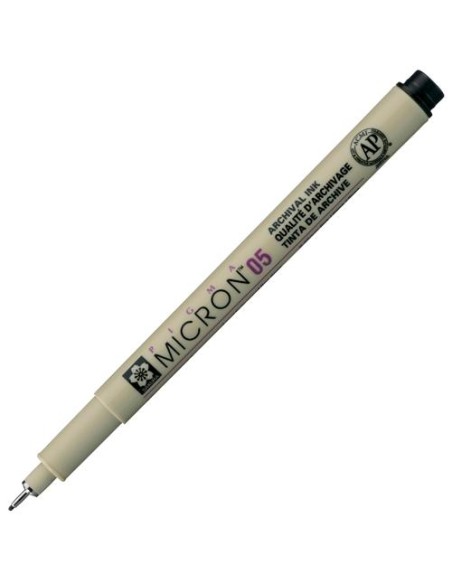 TALENS SAKURA ROTULADOR PIGMA MICRON 08 0.50MM NEGRO - Pack de 12 unidades