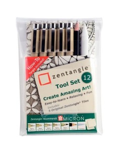 TALENS SAKURA ZENTANGLE TOOL SET 12 PIEZAS