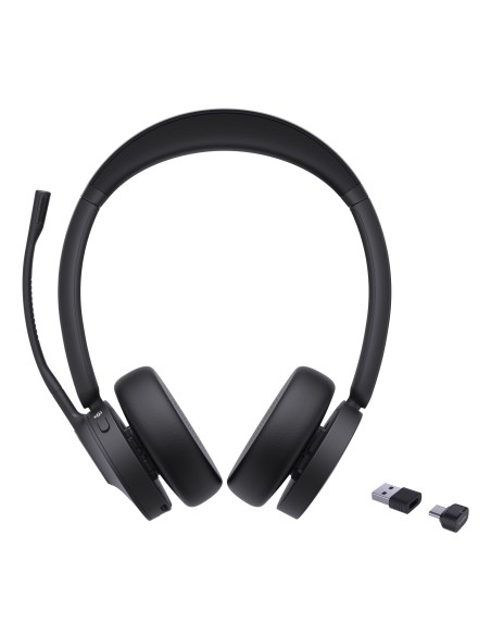 BH70 Dual Teams Auriculares Inalámbrico Diadema Oficina/Centro de llamadas USB Type-C / USB Type-A Bluetooth Negro
