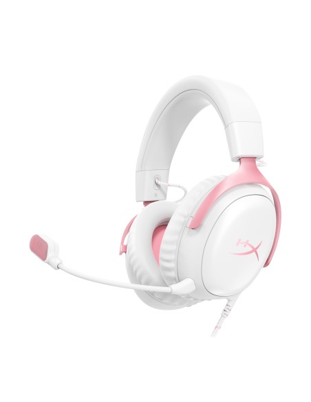 Cloud III - Auriculares gaming (blancos/rosas)