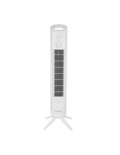 GRUNKEL VENTILADOR DE TORRE 45W 3 VELOCIDADES C/TEMPORIZADOR BLANCO