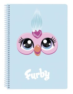 CUADERNO CUARTO 80 H TAPAS DURAS FURBY 155x22x1cm