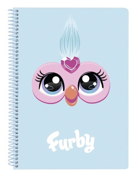 CUADERNO CUARTO 80 H TAPAS DURAS FURBY 155x22x1cm