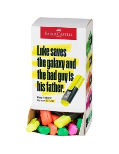 FABER CASTELL MARCADOR TEXTLINER SURTIDO NEÓN EXPOSITOR CARTÓN 60 UD