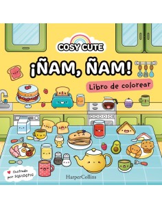 Cosy Cute Nam nam Un libro precioso para colorear para todas las edades incluidos adolescentes y adultos