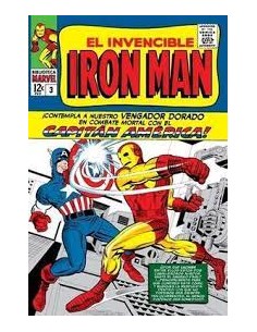 BIBLIOTECA MARVEL EL INVENCIBLE IRON MAN 3 1964 65 TALES OF SUSPENSE 57 66 USA