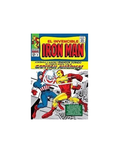 BIBLIOTECA MARVEL EL INVENCIBLE IRON MAN 3 1964 65 TALES OF SUSPENSE 57 66 USA