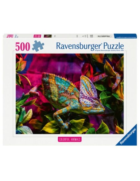 PUZZLE 2D PUZZLE 500 PIEZAS CAMALEON RAVENSBUGER
