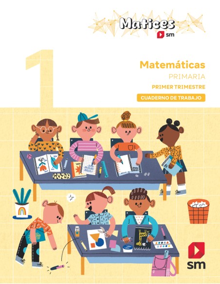 Cuaderno de Matematicas 1 Primaria 1 Trimestre Matices